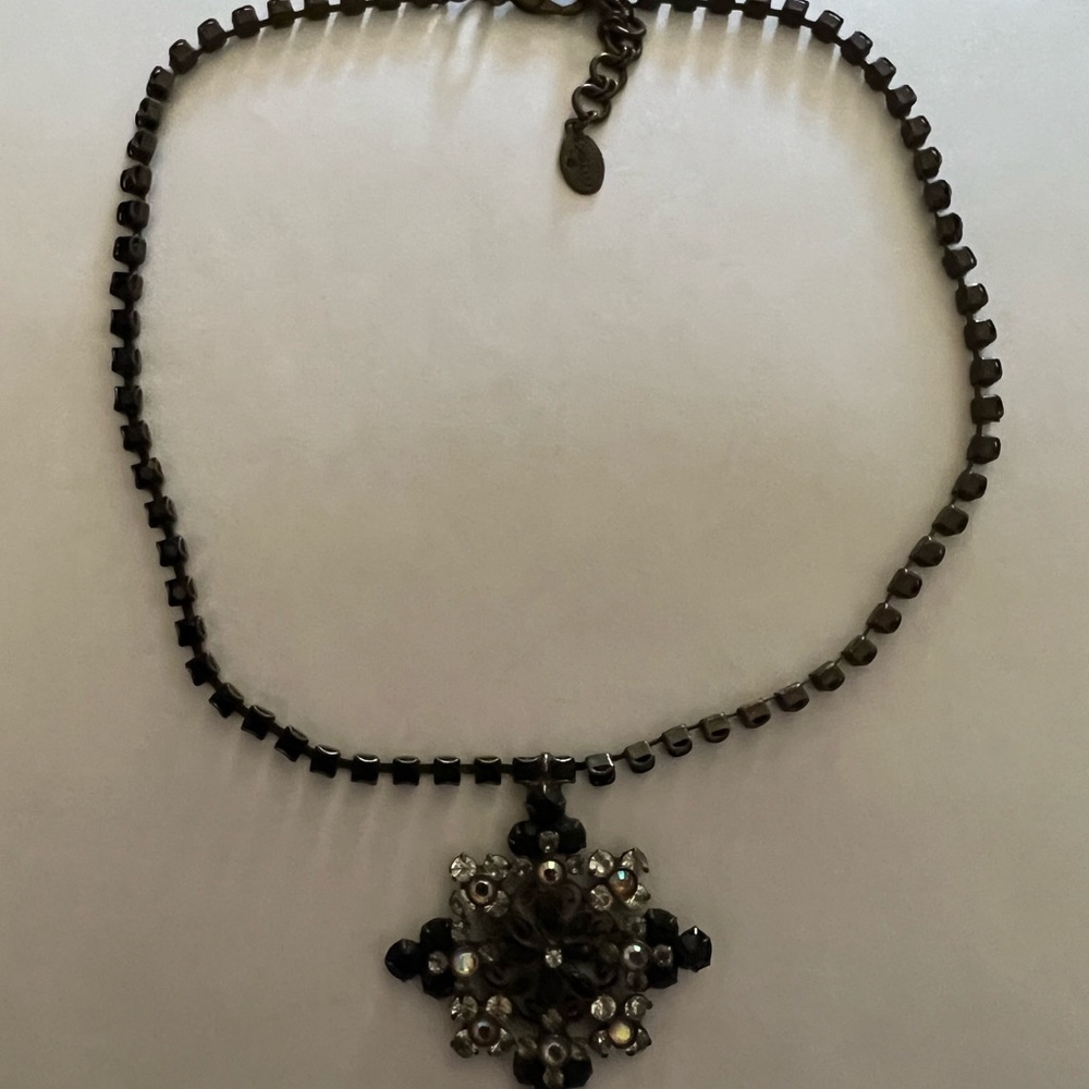 Retired Sorrelli Midnight Moon Necklace/Choker,Pee 2009 View 2